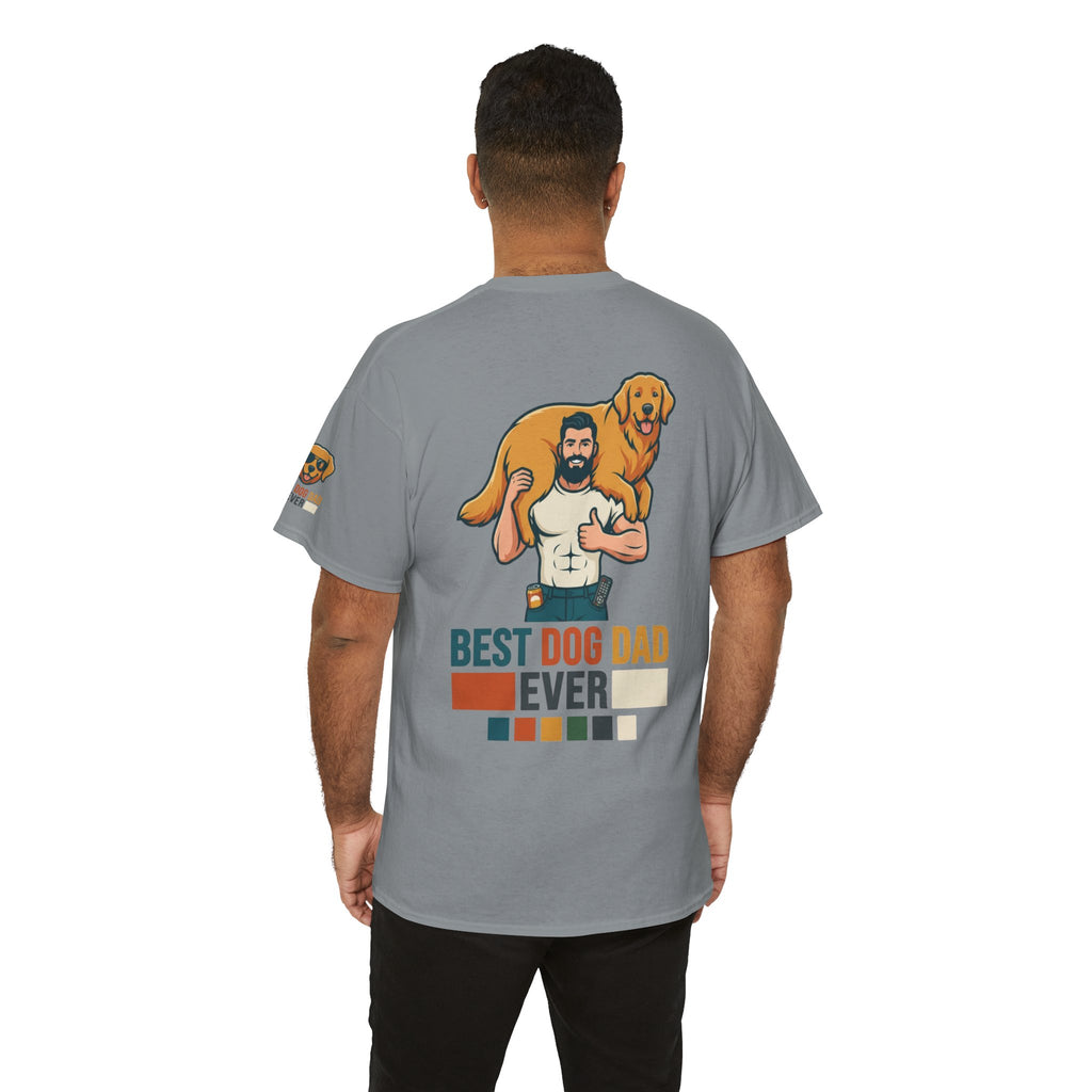 "Best Dog Dad" Premium Graphic Tee