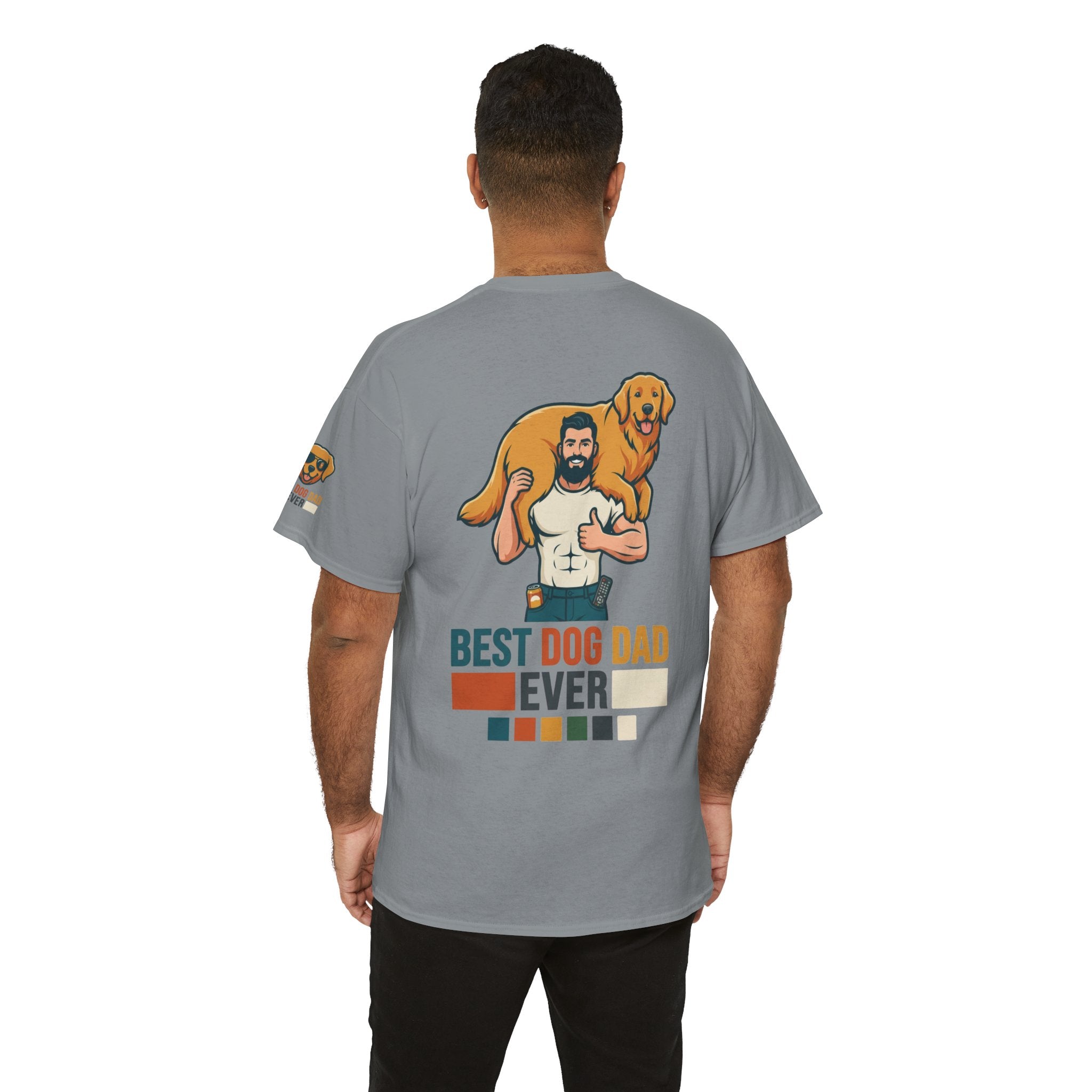 "Best Dog Dad" Premium Graphic Tee
