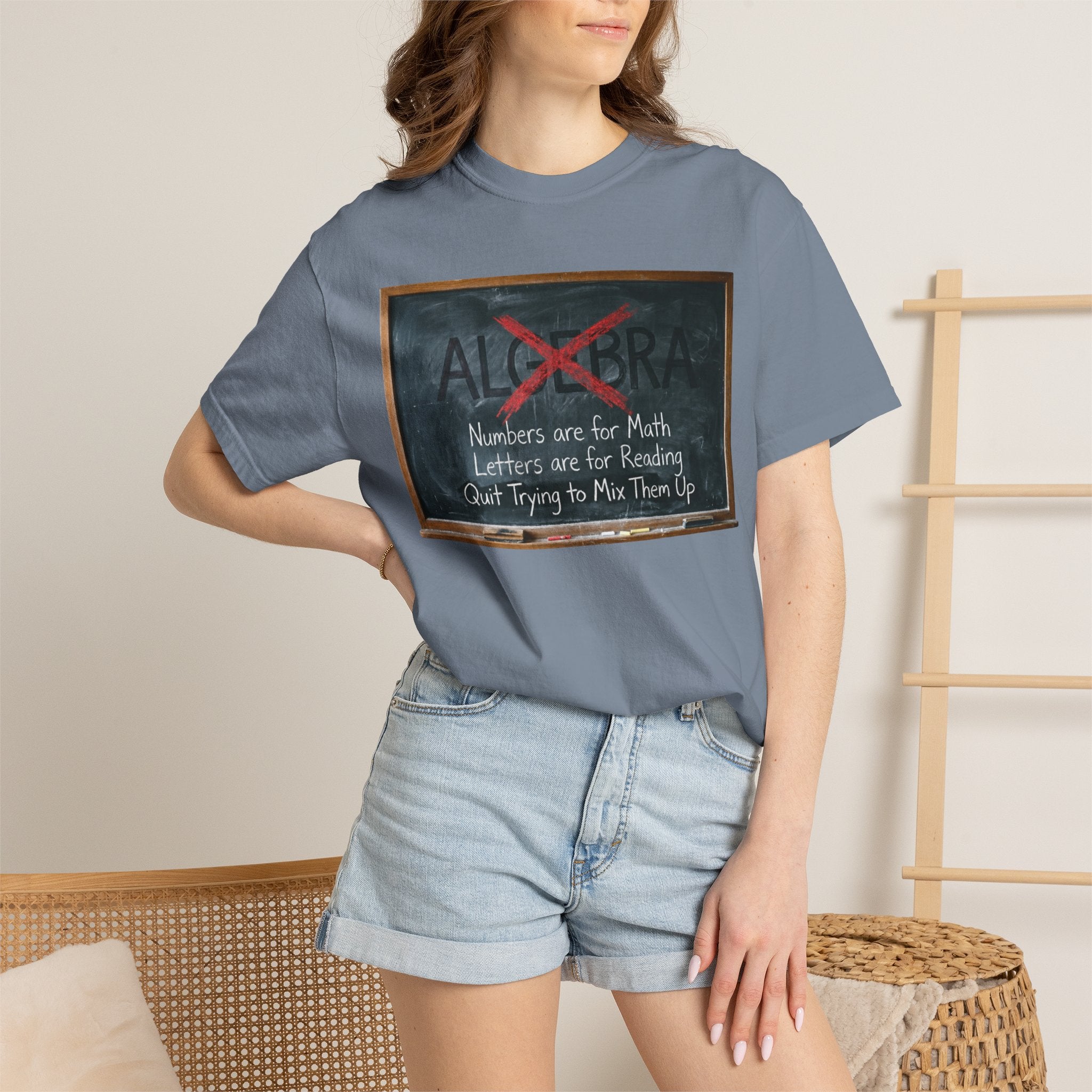 "Algebra" Unisex Garment-Dyed Tee