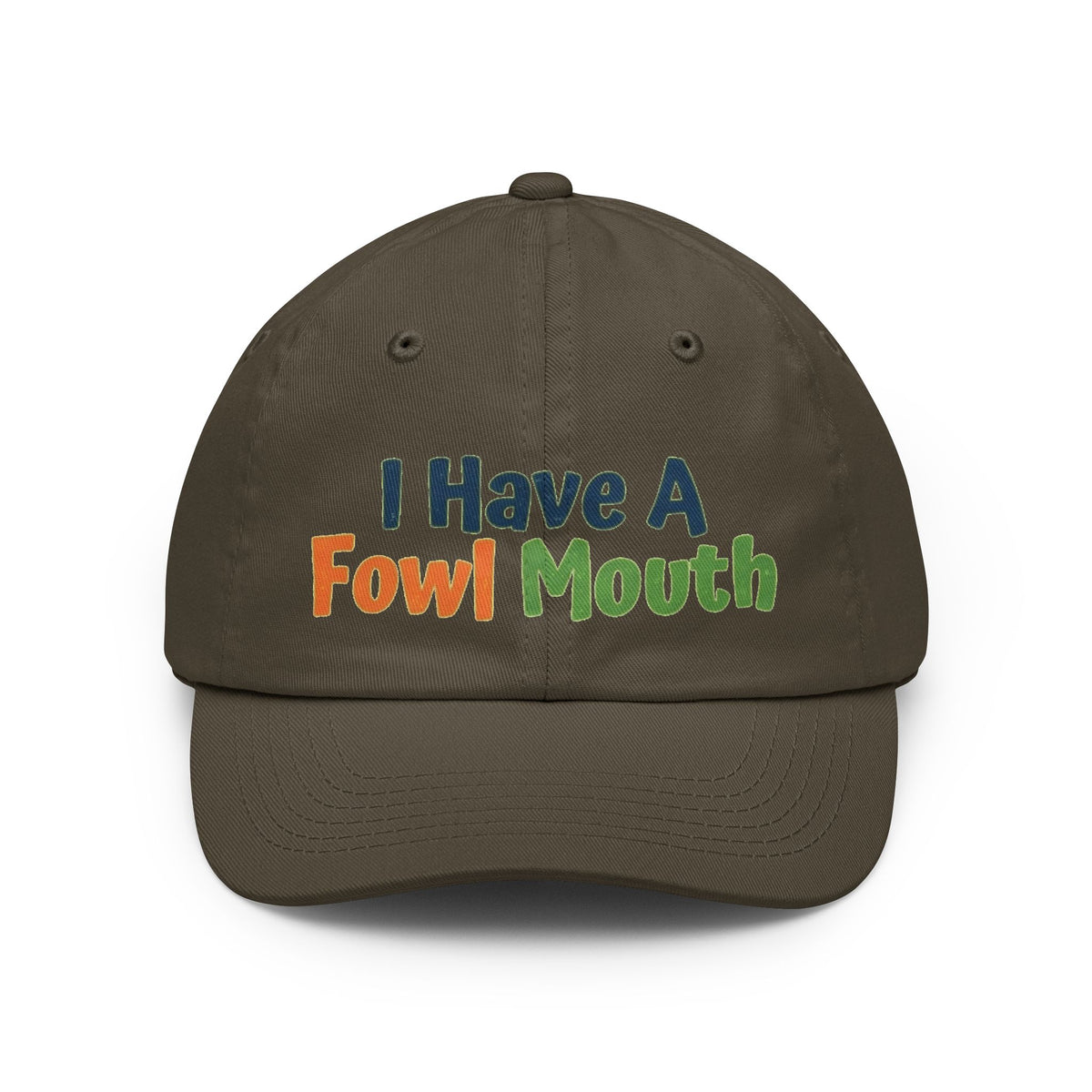 Color: Olive | Fowl Mouth Dad Hat
