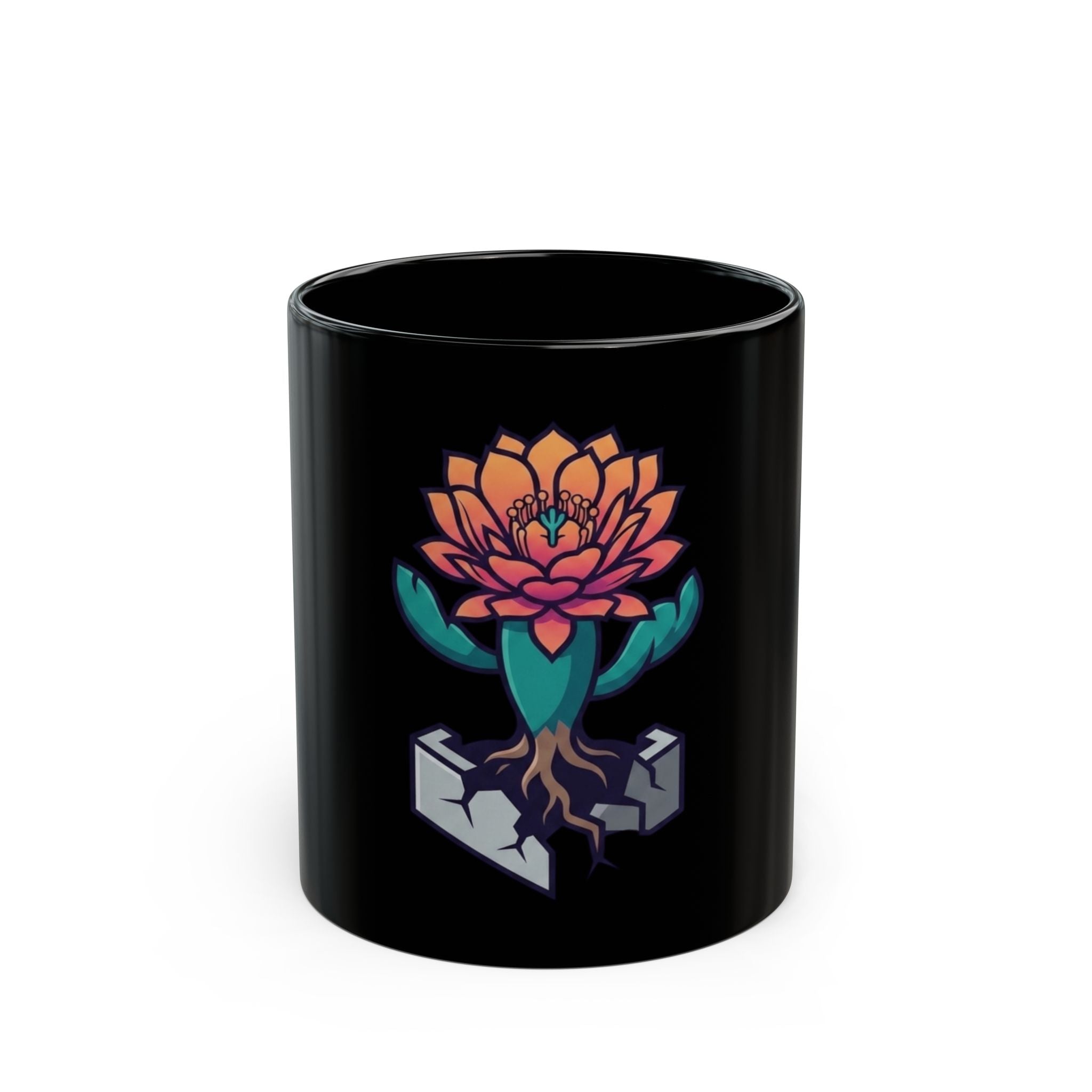 "Ex Mormon and Proud Of It" Black Ceramic Mug — Graphic