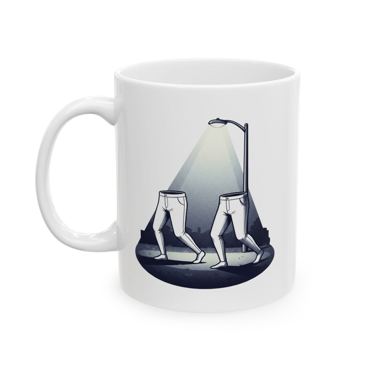 "The Fresno Nightcrawlers (California, USA)" White Ceramic Mug