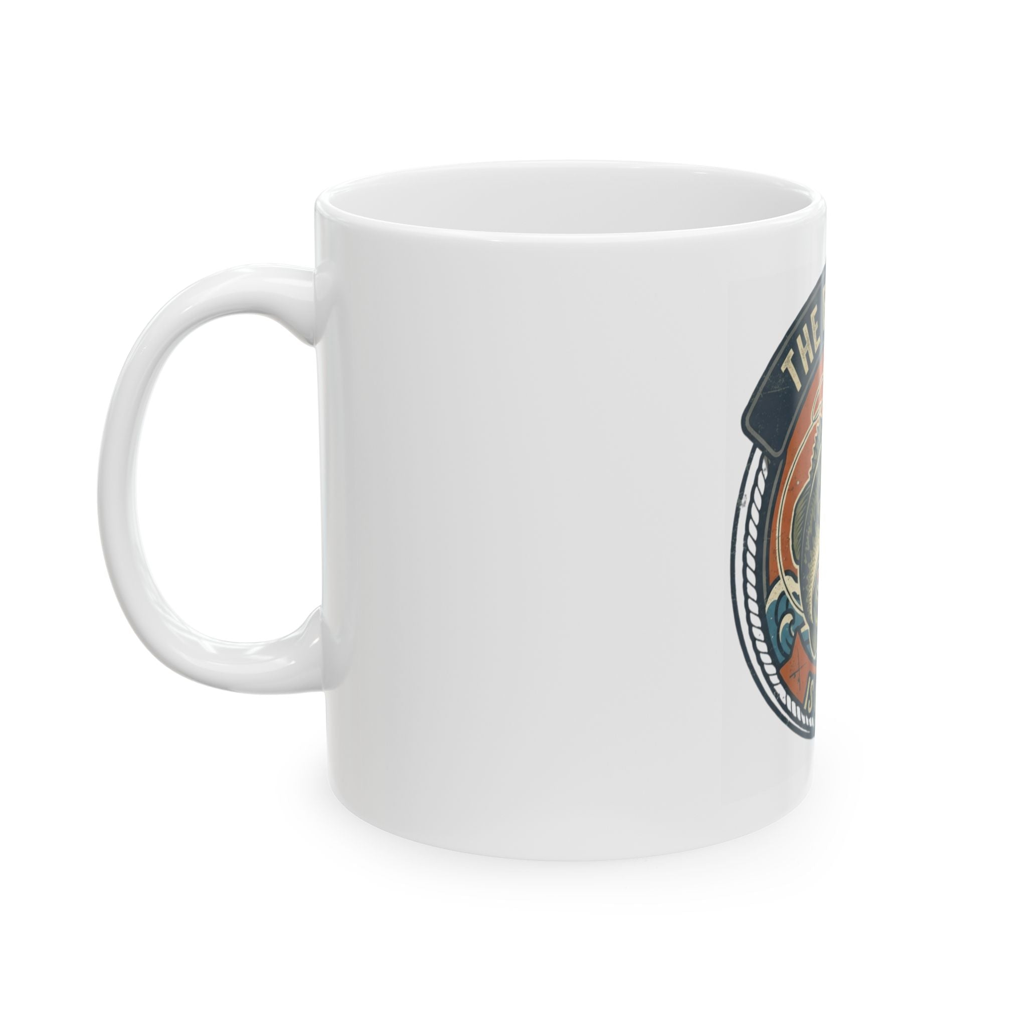"Master Baiter" White Ceramic Mug