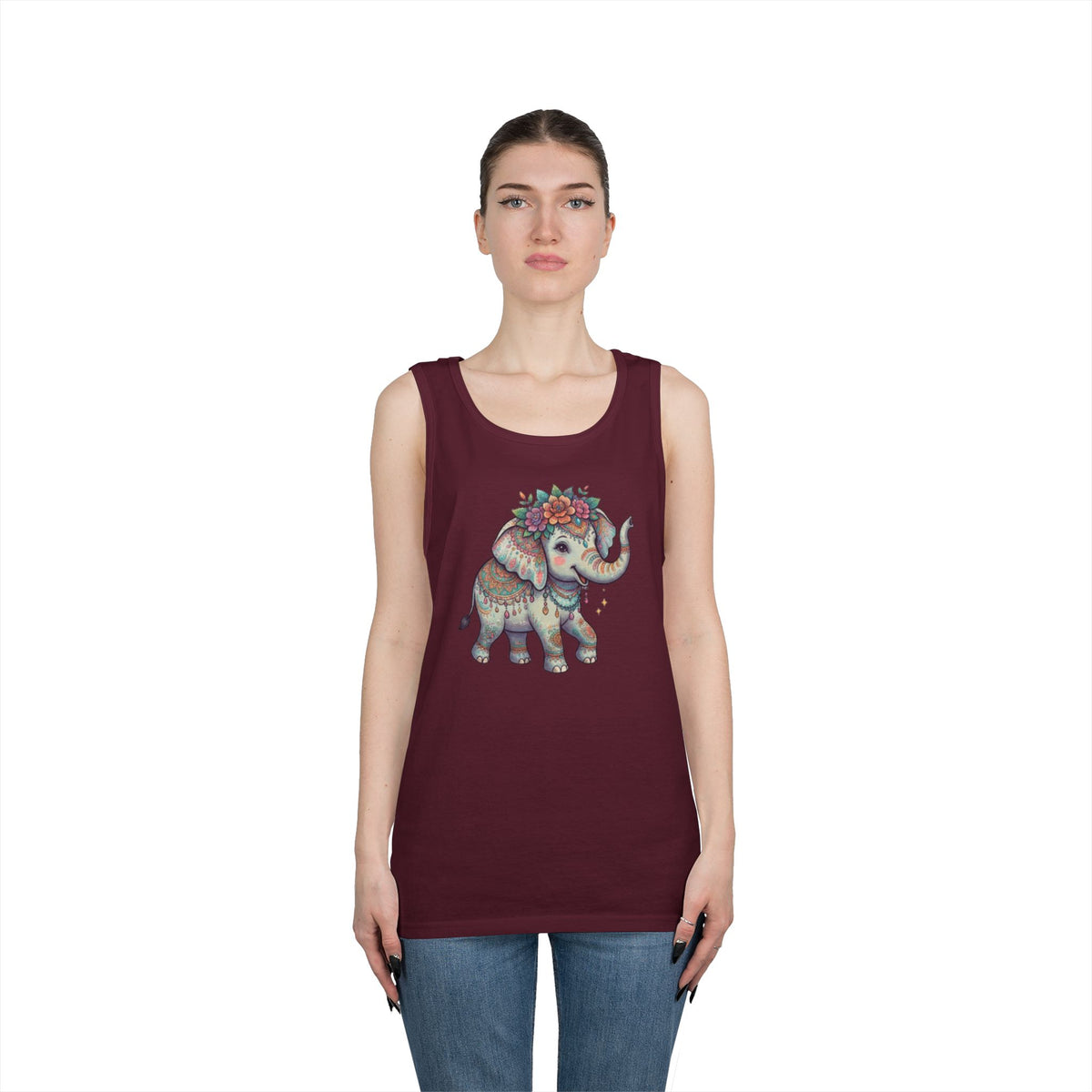 "Hippy Elephant" Tank Top