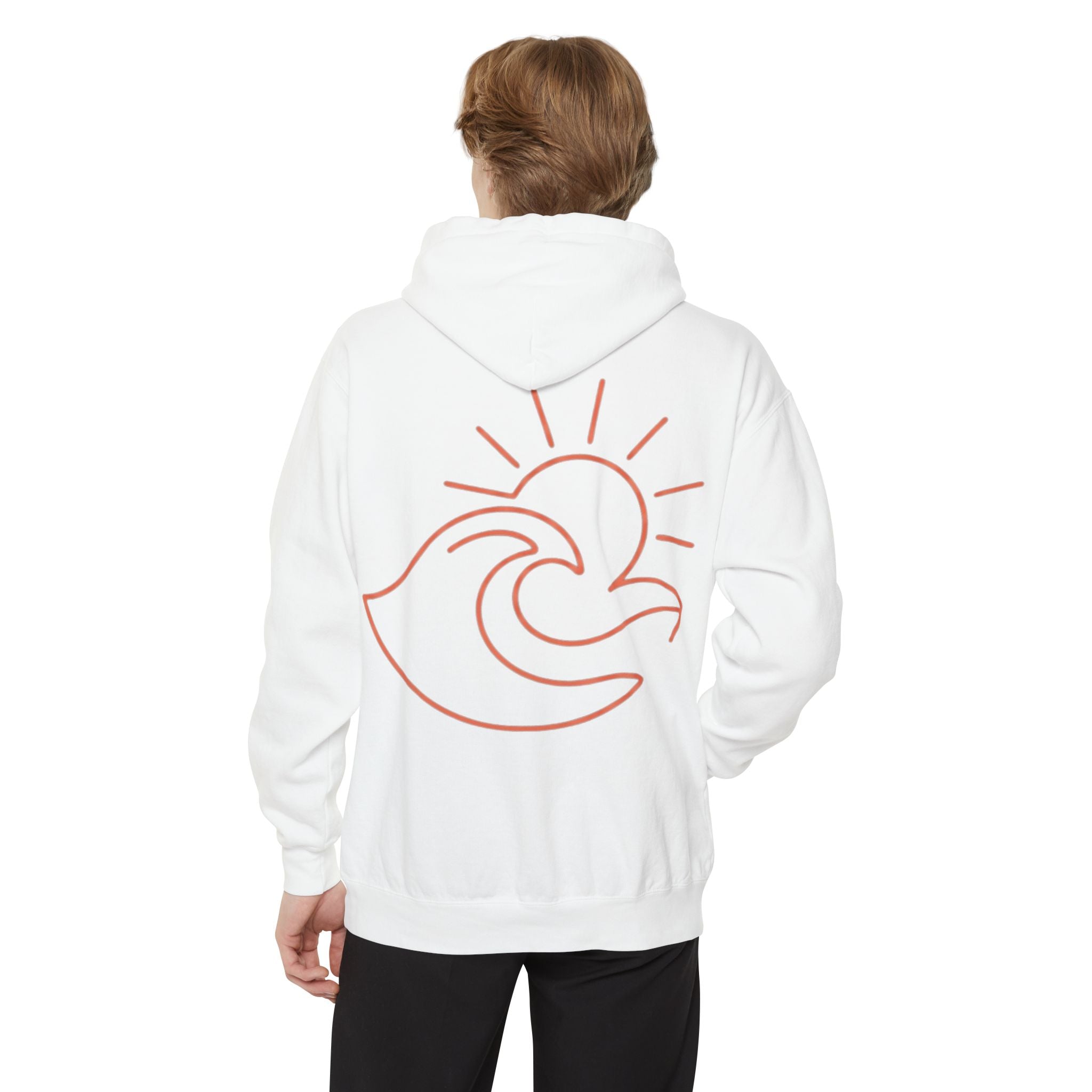 "Sun" Garment-Dyed Hoodie
