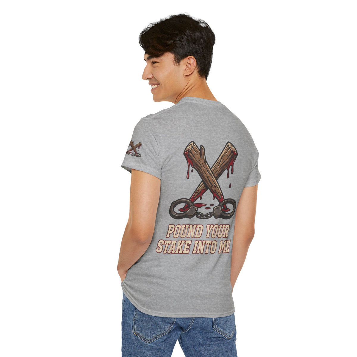 "Pound Your Stake In Me" Premium Graphic Tee