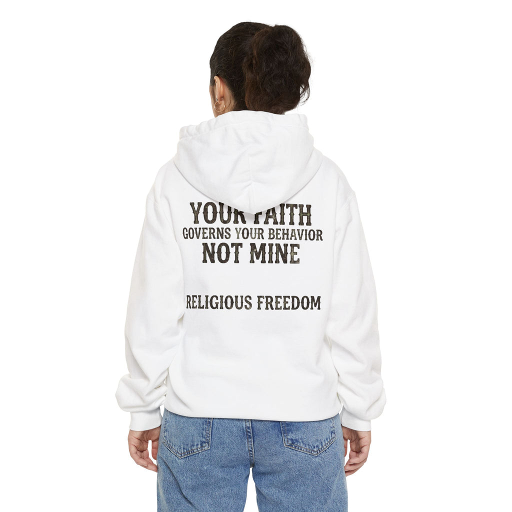"Religious Freedom" Garment-Dyed Hoodie