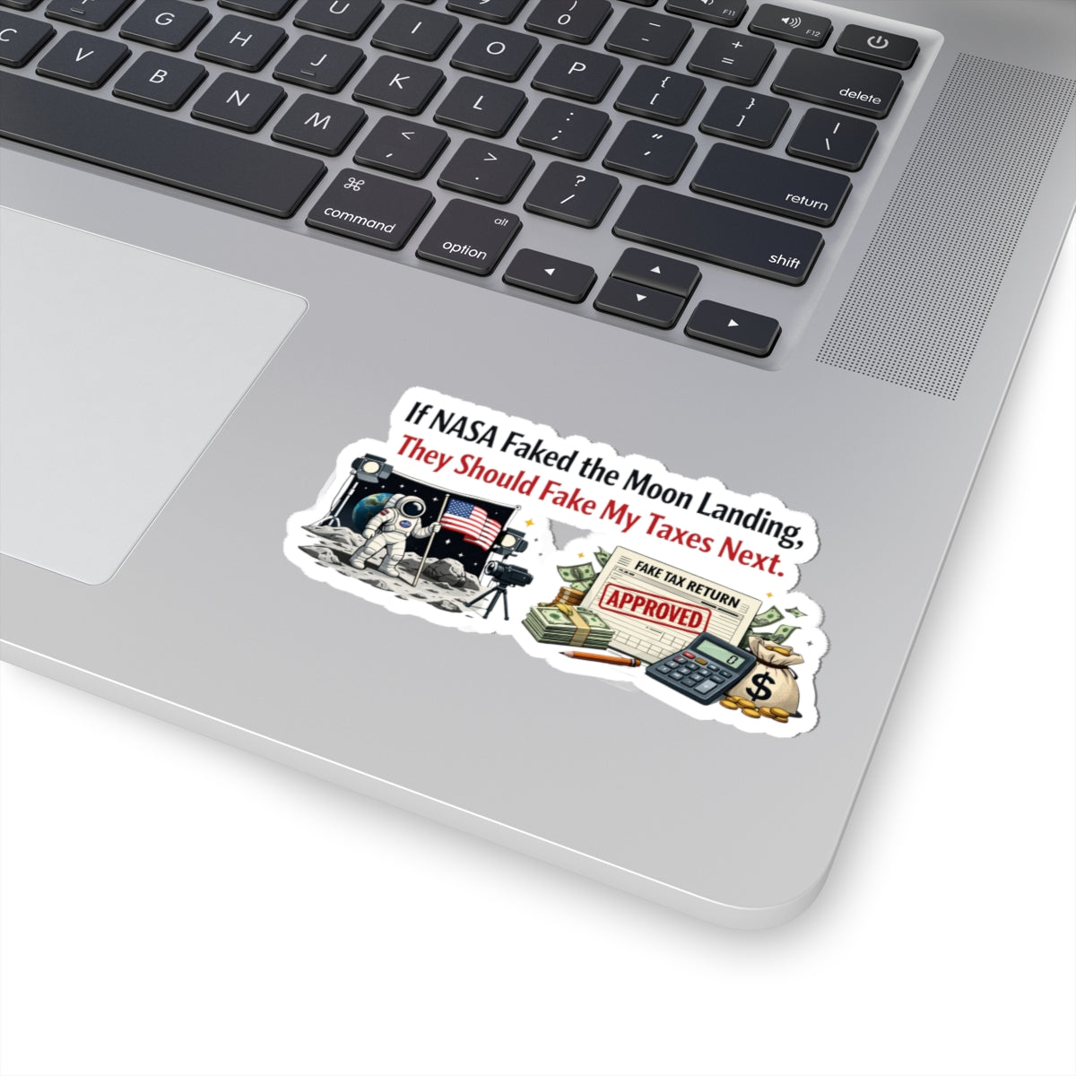 They Lied About Both | Kiss-Cut Sticker — AttitudeShirts