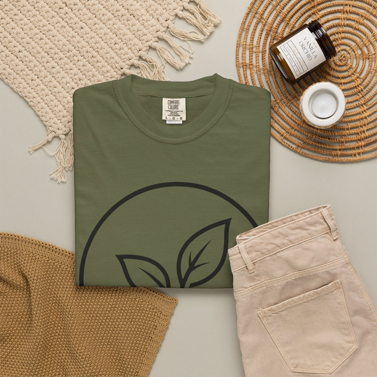 "Seedling" Unisex Garment-Dyed Tee