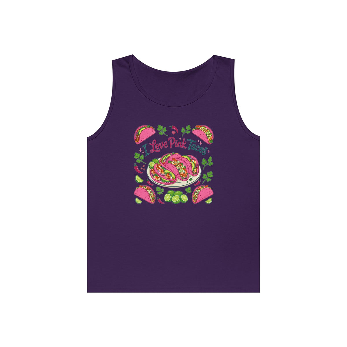 "I Love Pink Tacos" Tank Top