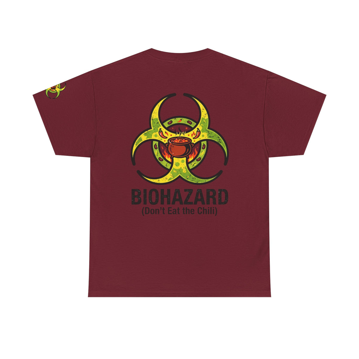 Color: Garnet | Bio Hazard Premium Graphic Tee
