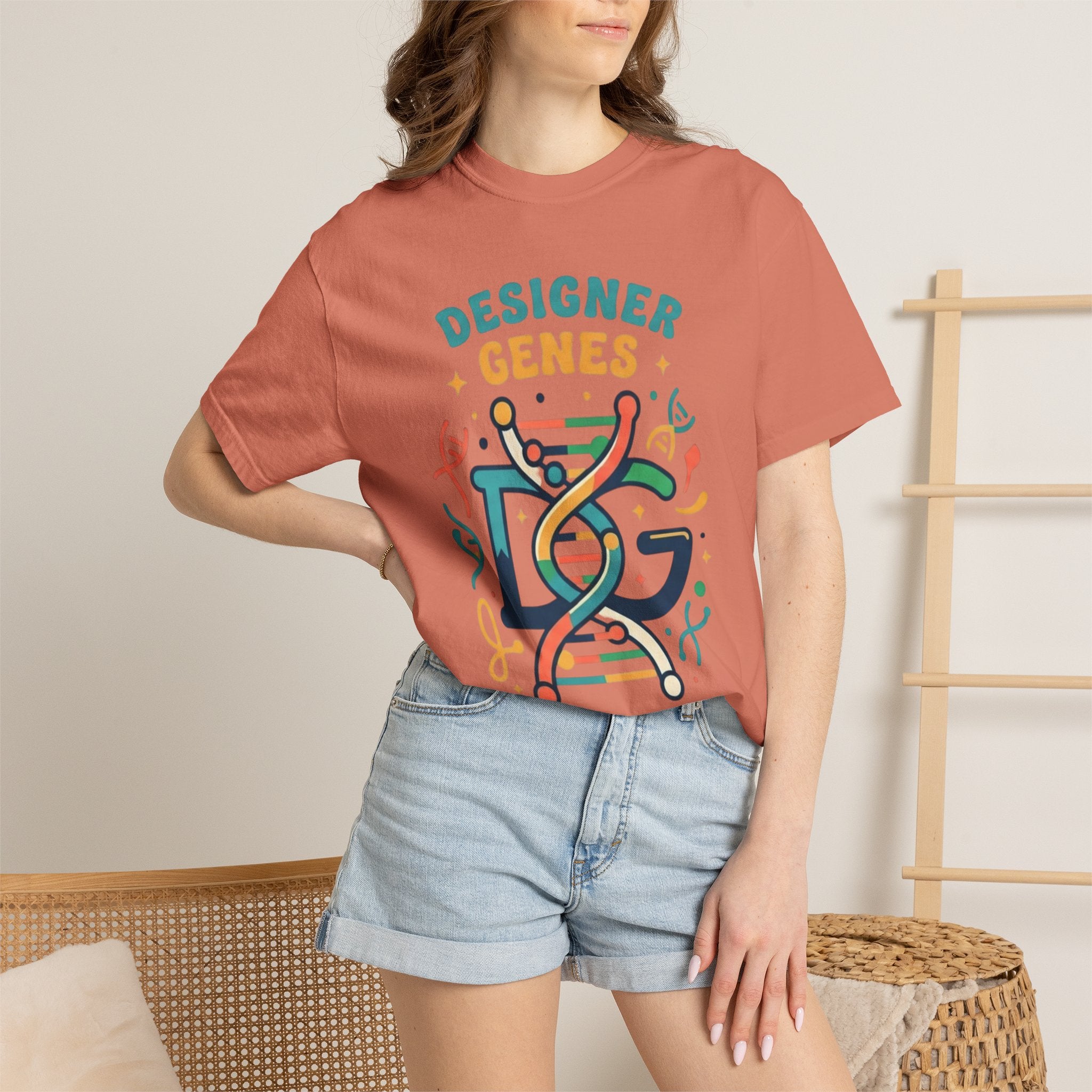 "Designer Genes" Unisex Garment-Dyed Tee