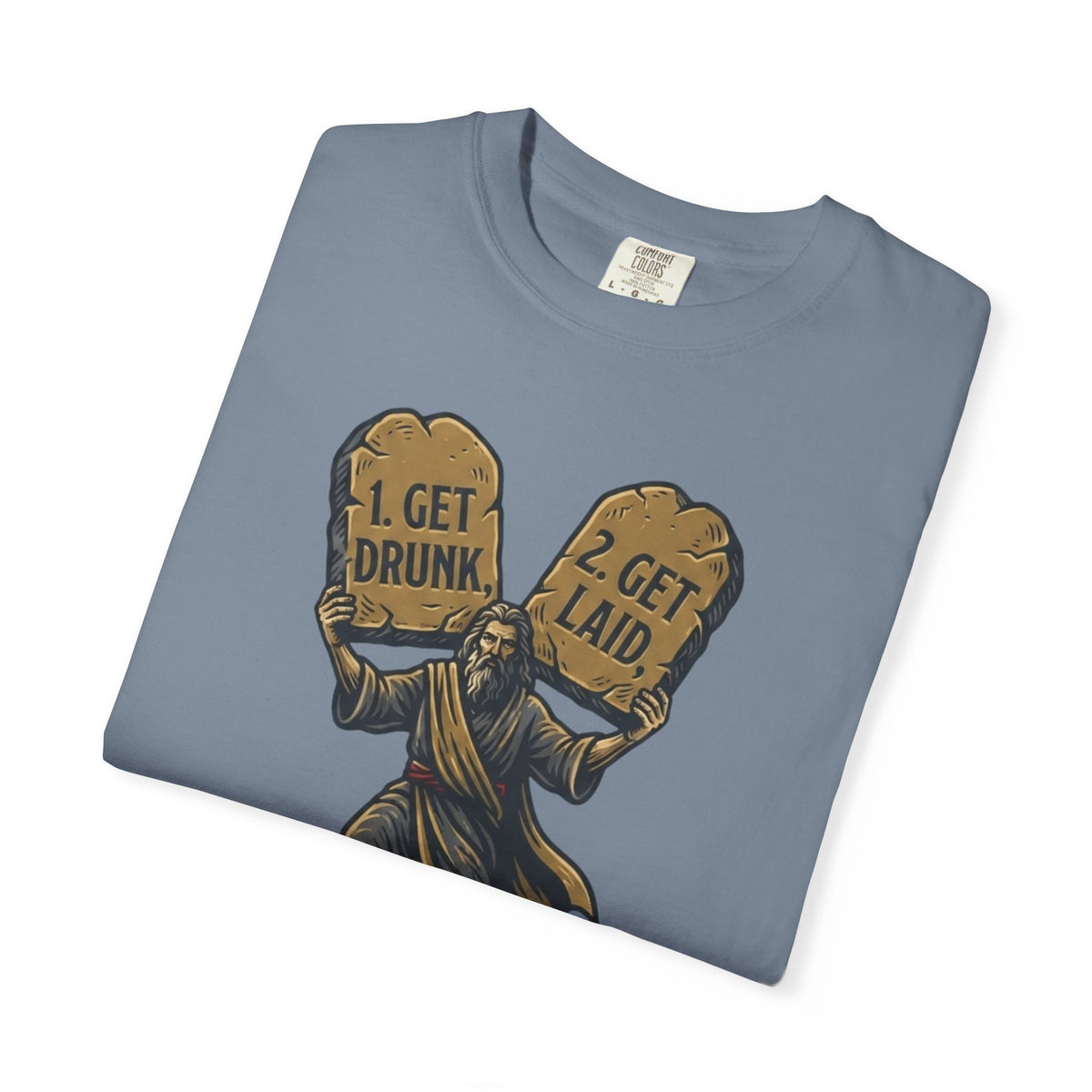 11th and 12th Commandment Unisex Garment-Dyed Tee