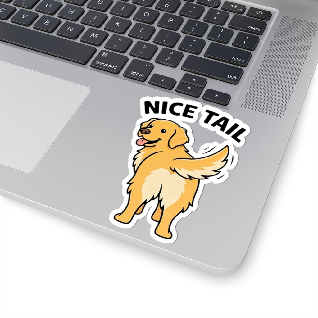"Nice Tail" Sticker — Main