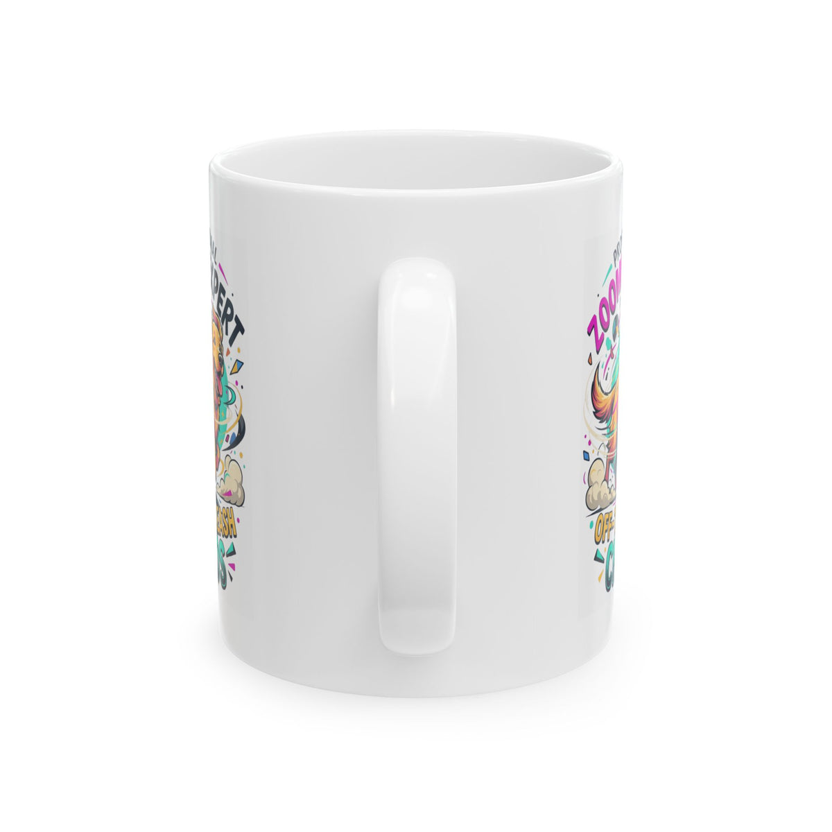 "Professional Zoomie Expert" White Ceramic Mug