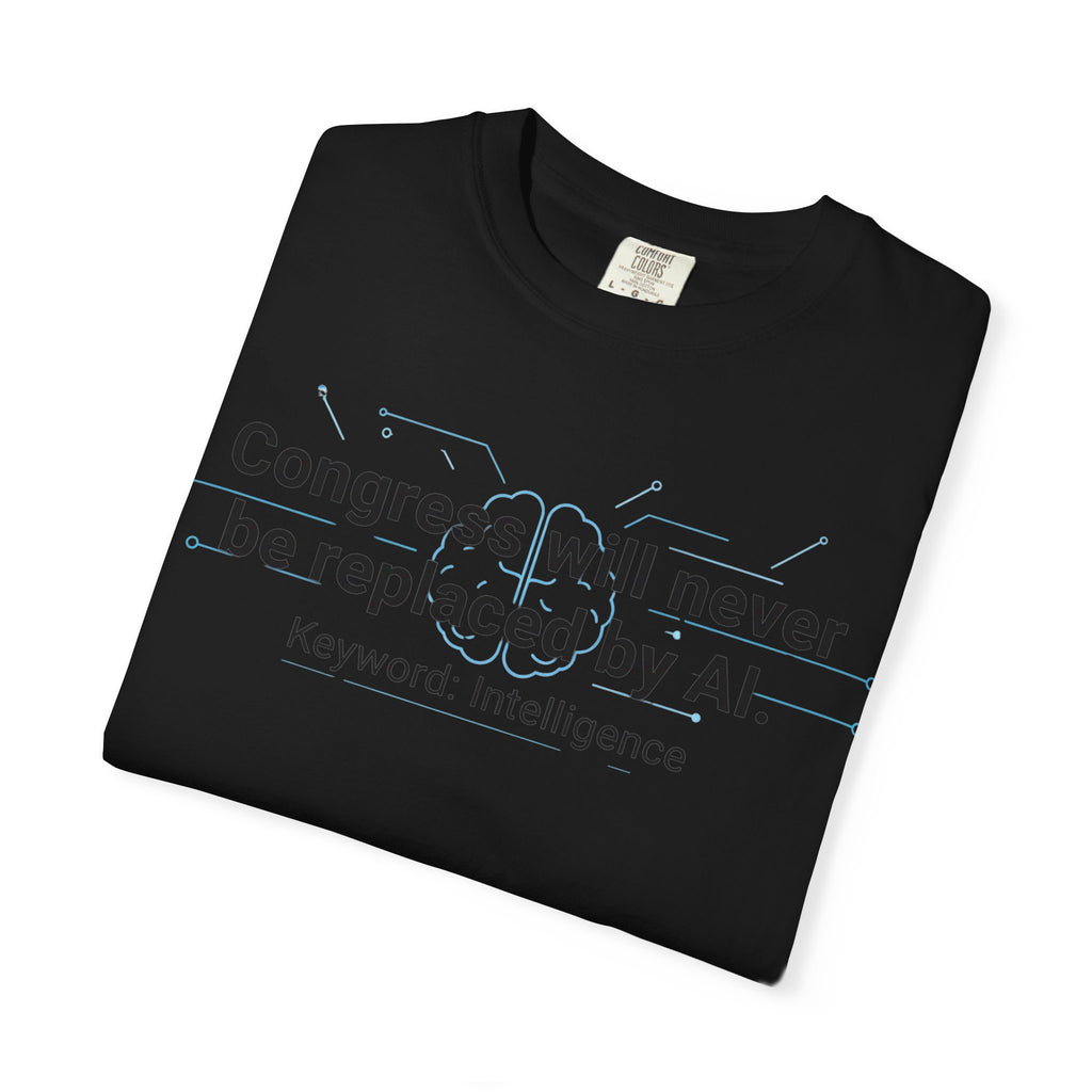 "Congress vs. AI T-Shirt" Unisex Garment-Dyed T-shirt