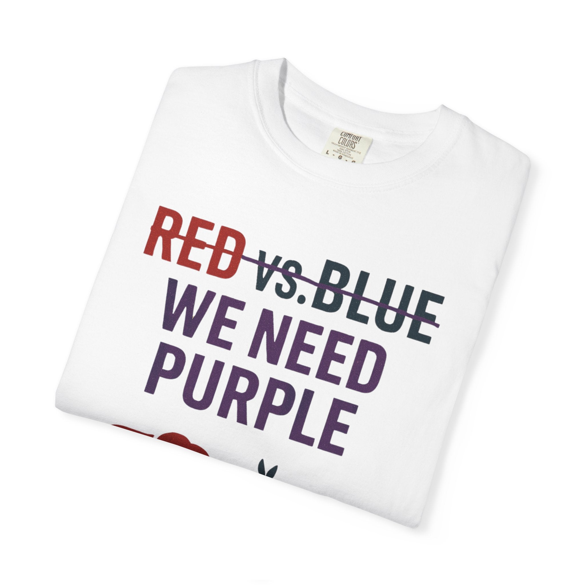 "he Lesser Evil Election" Unisex Garment-Dyed T-shirt