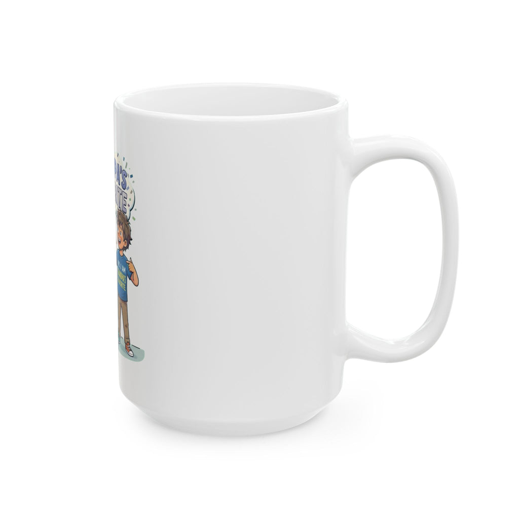 "Grandpa's Favorite" White Ceramic Mug
