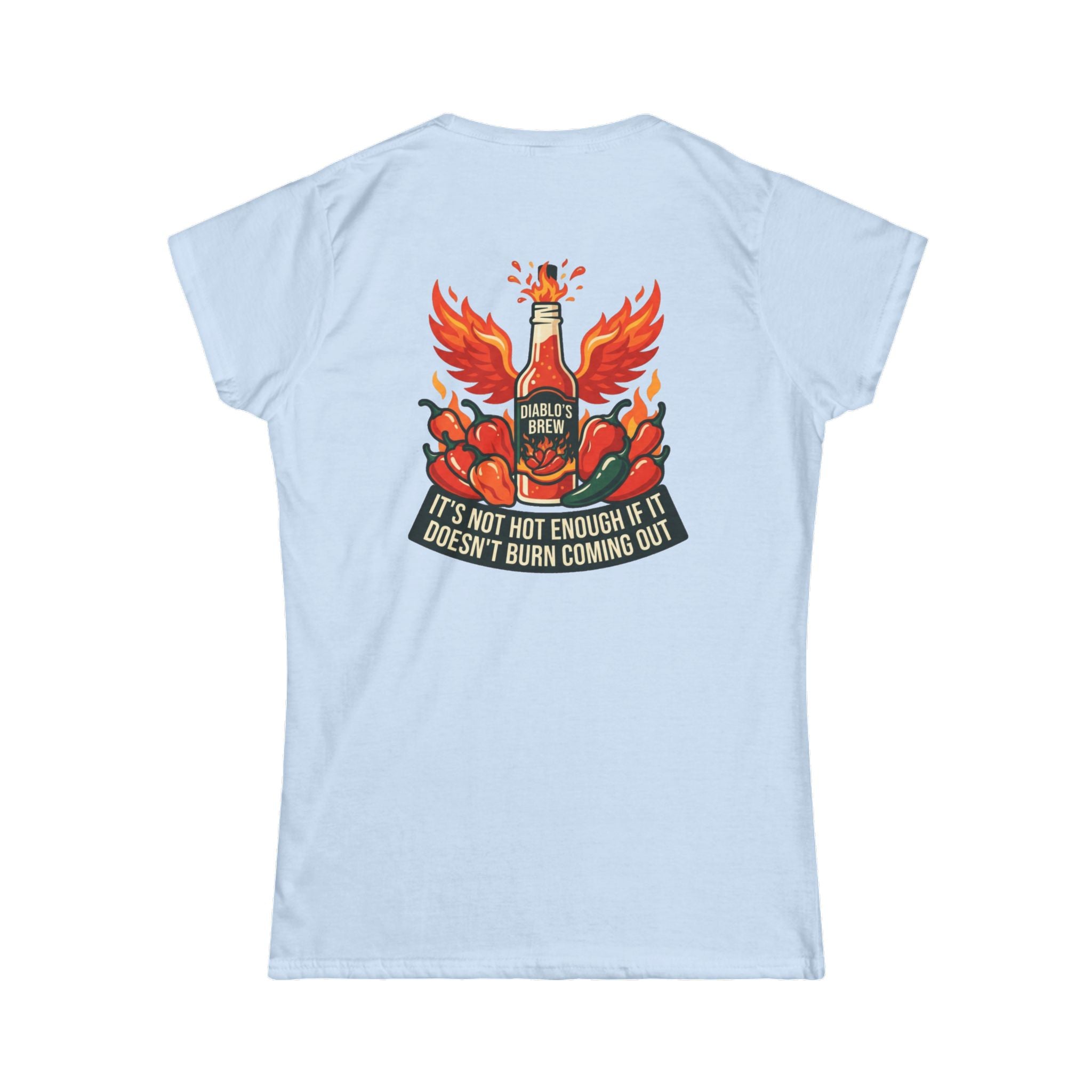 "Burns Coming Out" Women's Tee