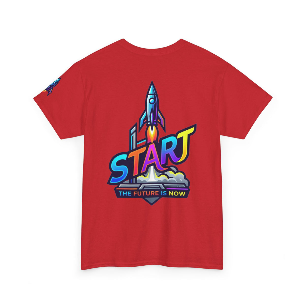 "Start The Future Is Now" Premium Graphic Tee