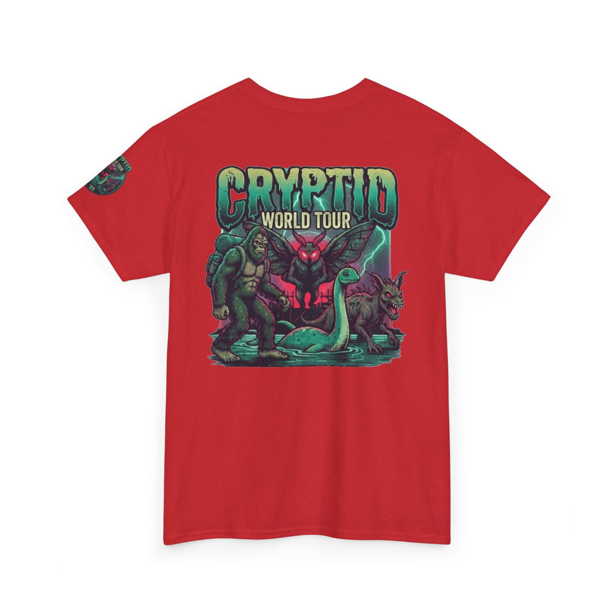 "Puzizia (Global-Cryptid Mashup) Cryptid World Tour" Premium Graphic Tee