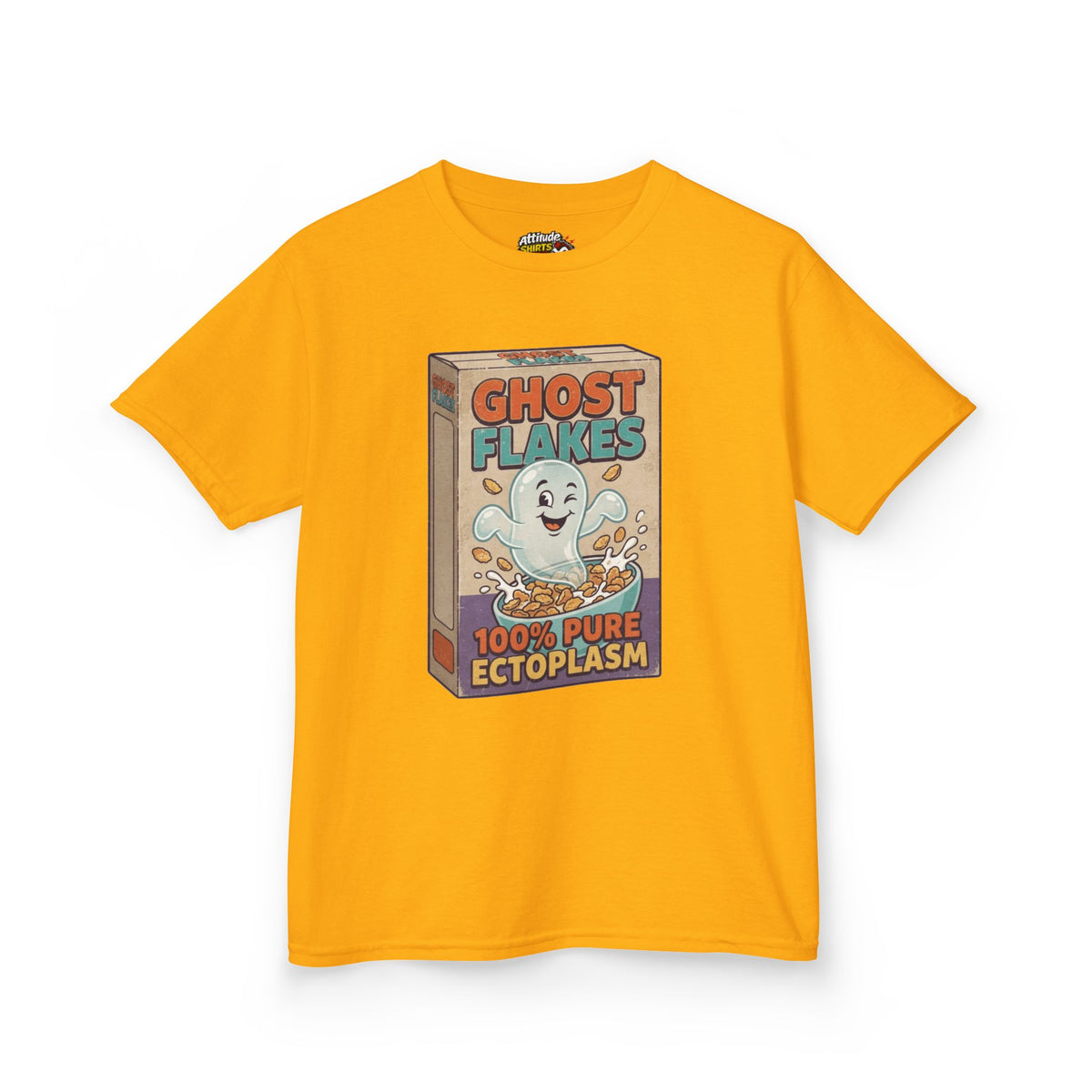 Color: Gold | Ghost Flakes Kids Tee