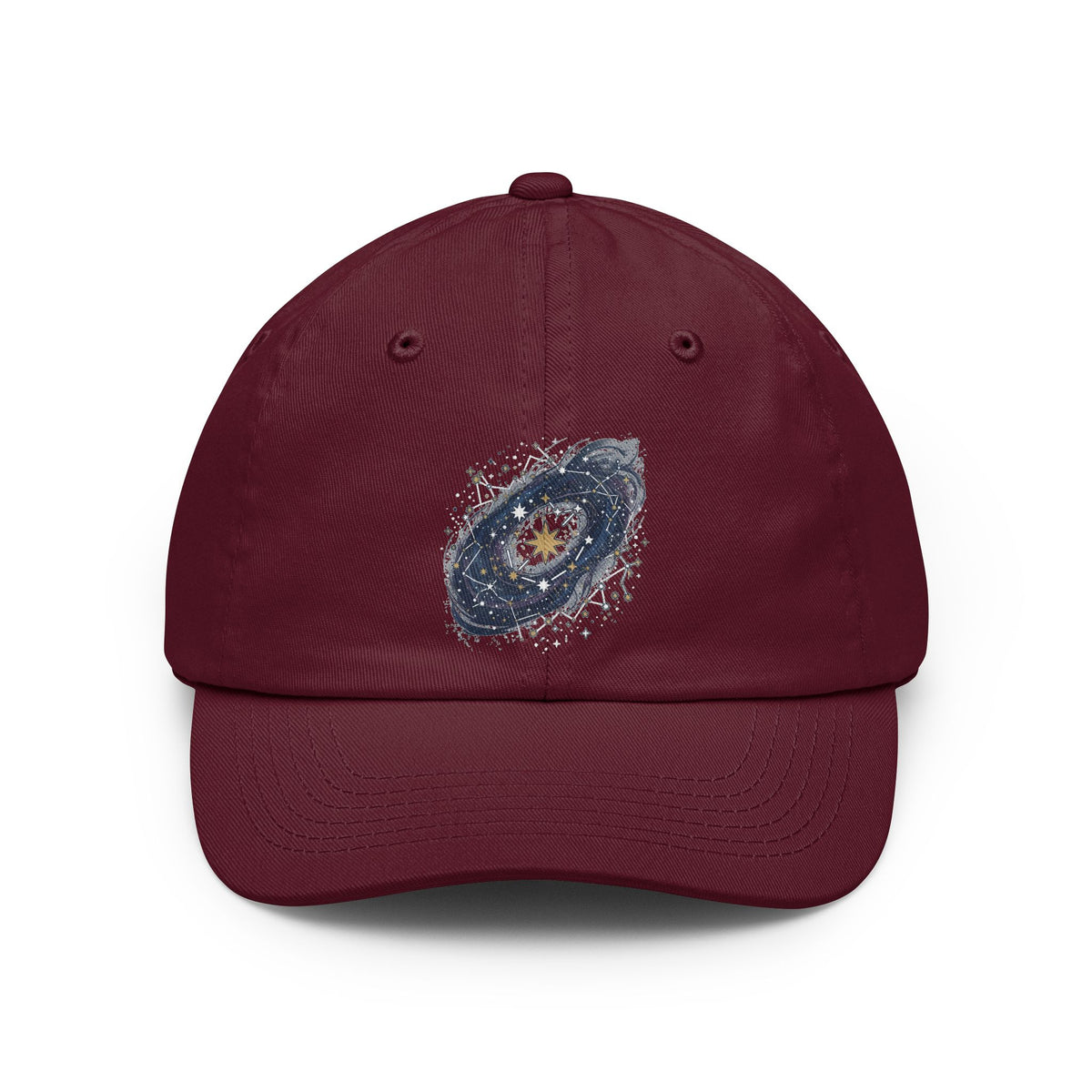 Color: Maroon | Constellation Map (Dark Sky) Dad Hat