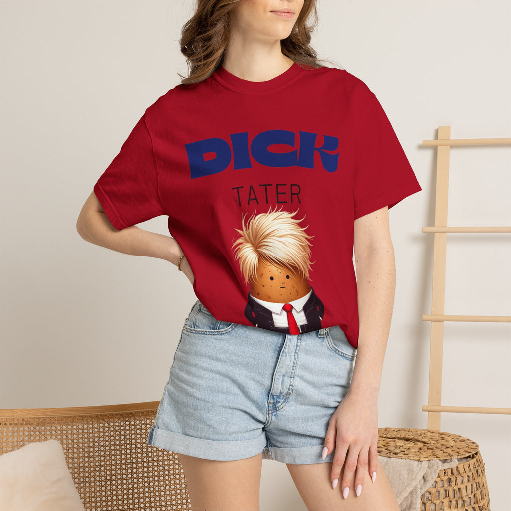"The Dick Tater (Executive Spud Edition)" Unisex Garment-Dyed T-shirt