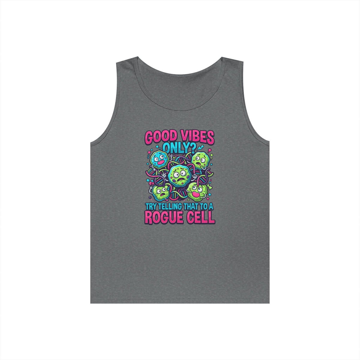 Color: Graphite Heather | Good Vibes Only Tank Top