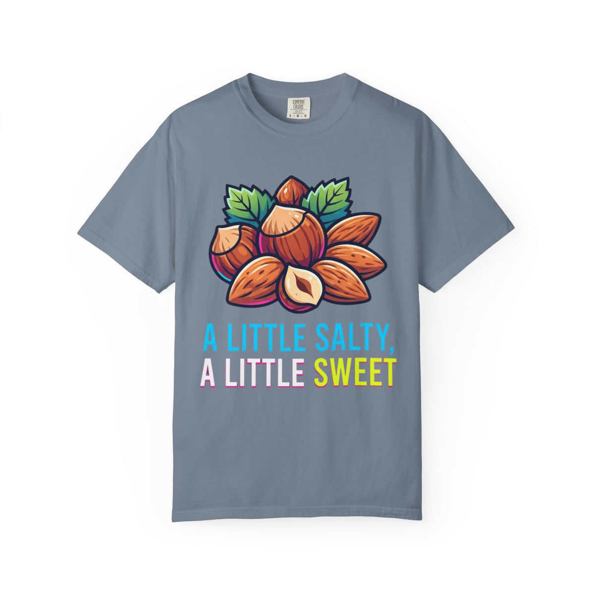 Color: Blue Jean | A Little Salty, A Little Sweet Unisex Garment-Dyed Tee
