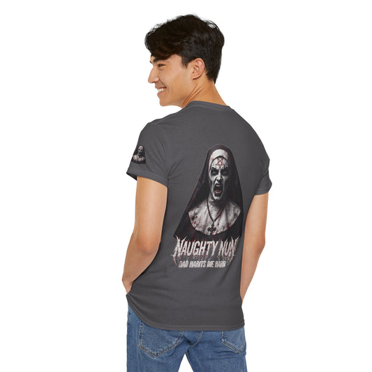 Color: Charcoal | Naughty Nun Premium Graphic Tee