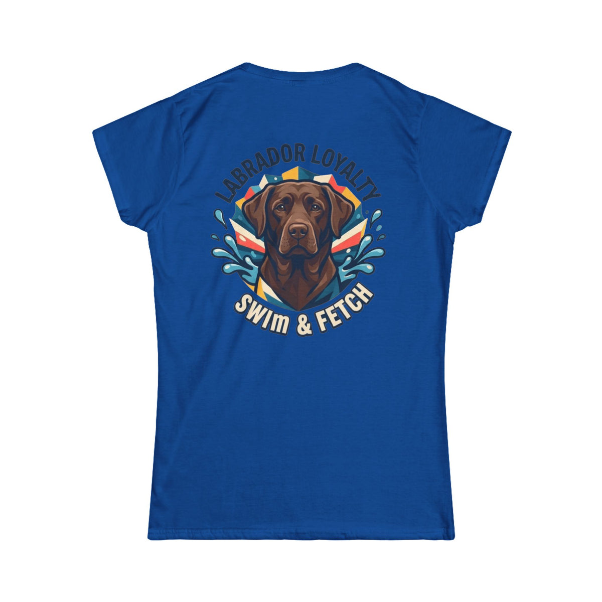 Color: Royal | Labrador Loyalty Swim Fetch Women's Tee