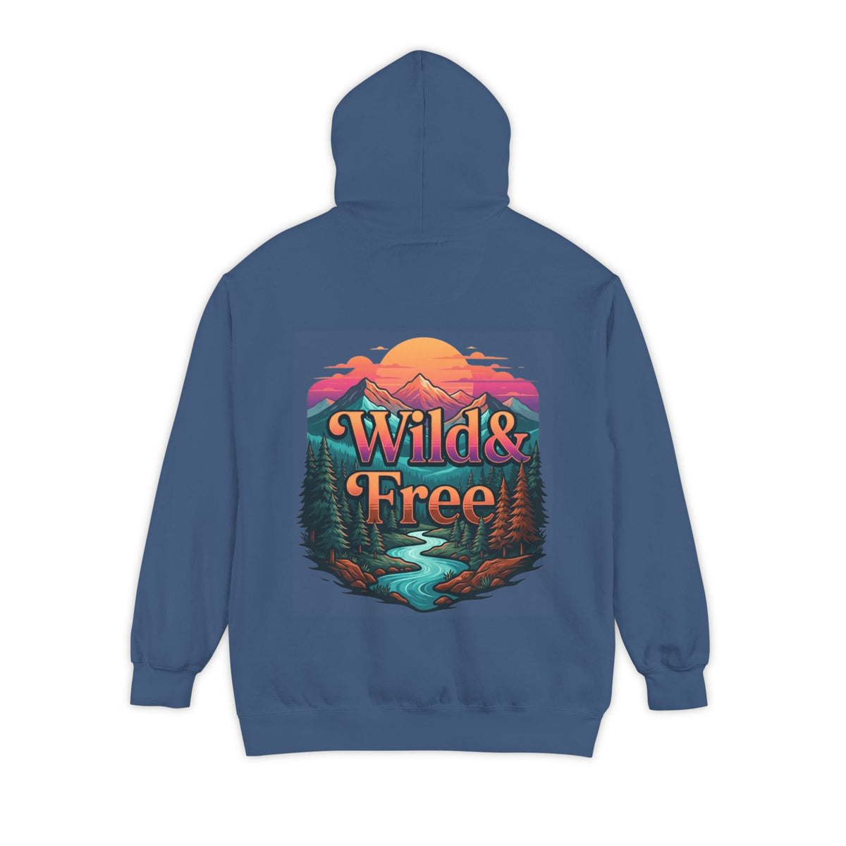 Color: True Navy | Wild & Free Garment-Dyed Hoodie