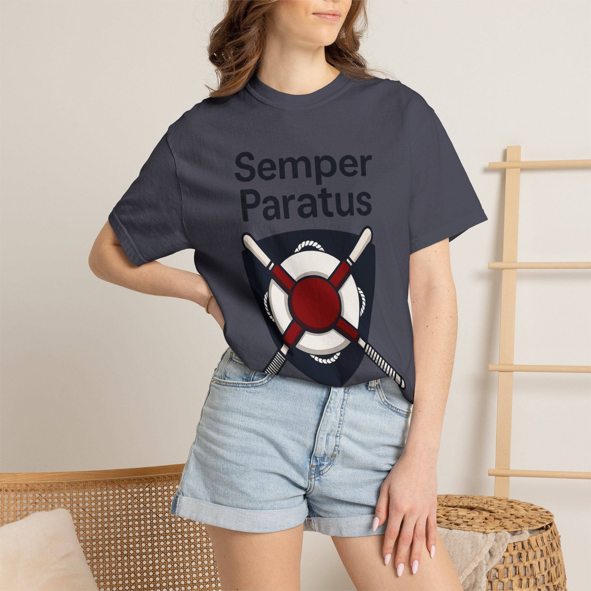 "Semper Paratus" Unisex Garment-Dyed T-shirt