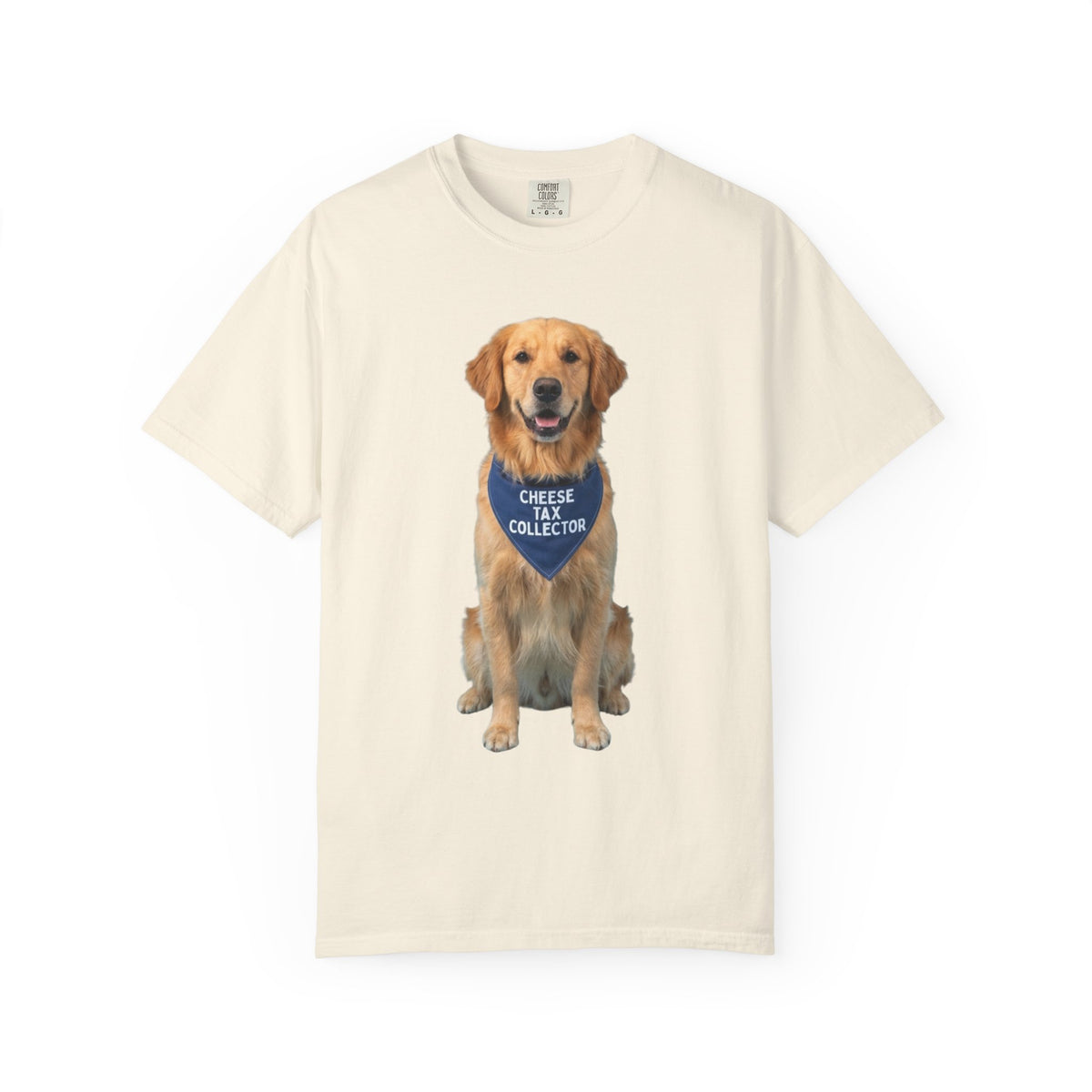Color: Ivory | Cheese Tax Unisex Garment-Dyed Tee
