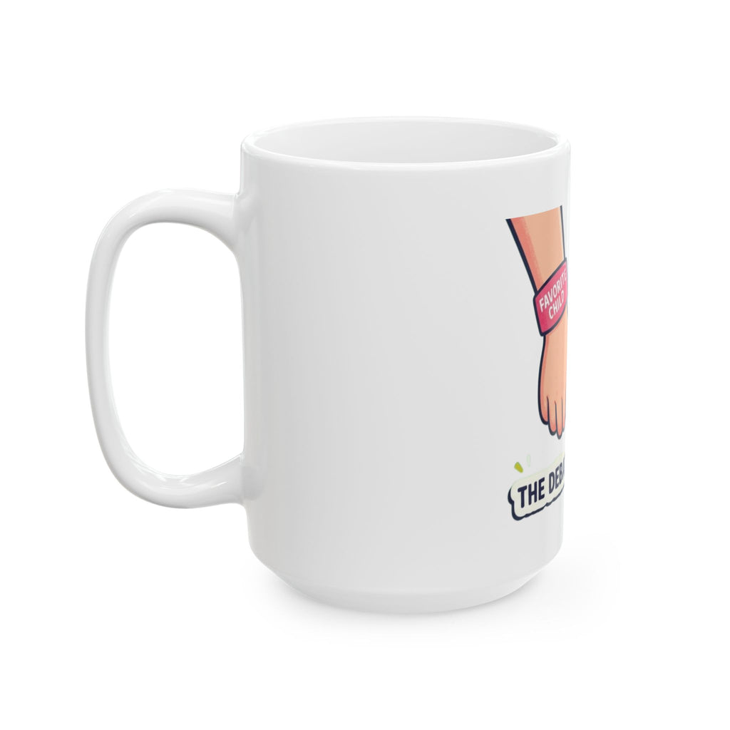 "Grandpa's Favorite" White Ceramic Mug — Graphic