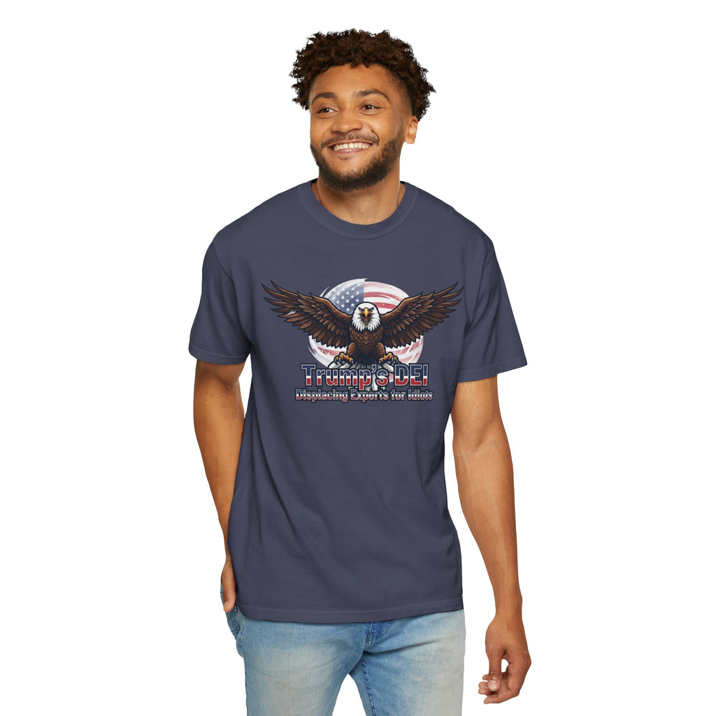 "Trumps DEI" Unisex Garment-Dyed Tee