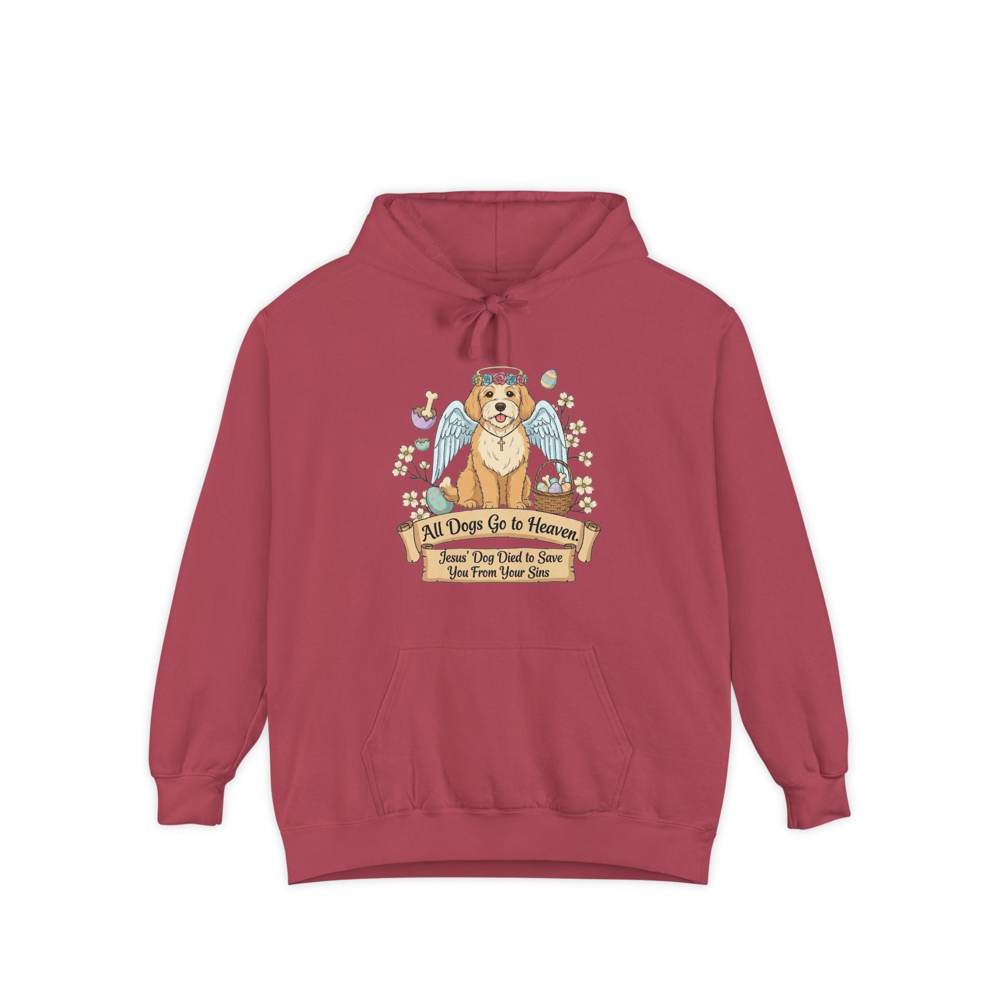 Heaven's Got a Paw Patrol | Garment-Dyed Hoodie — AttitudeShirts