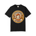 "Eyes Closed As Usual" Unisex Garment-Dyed Tee