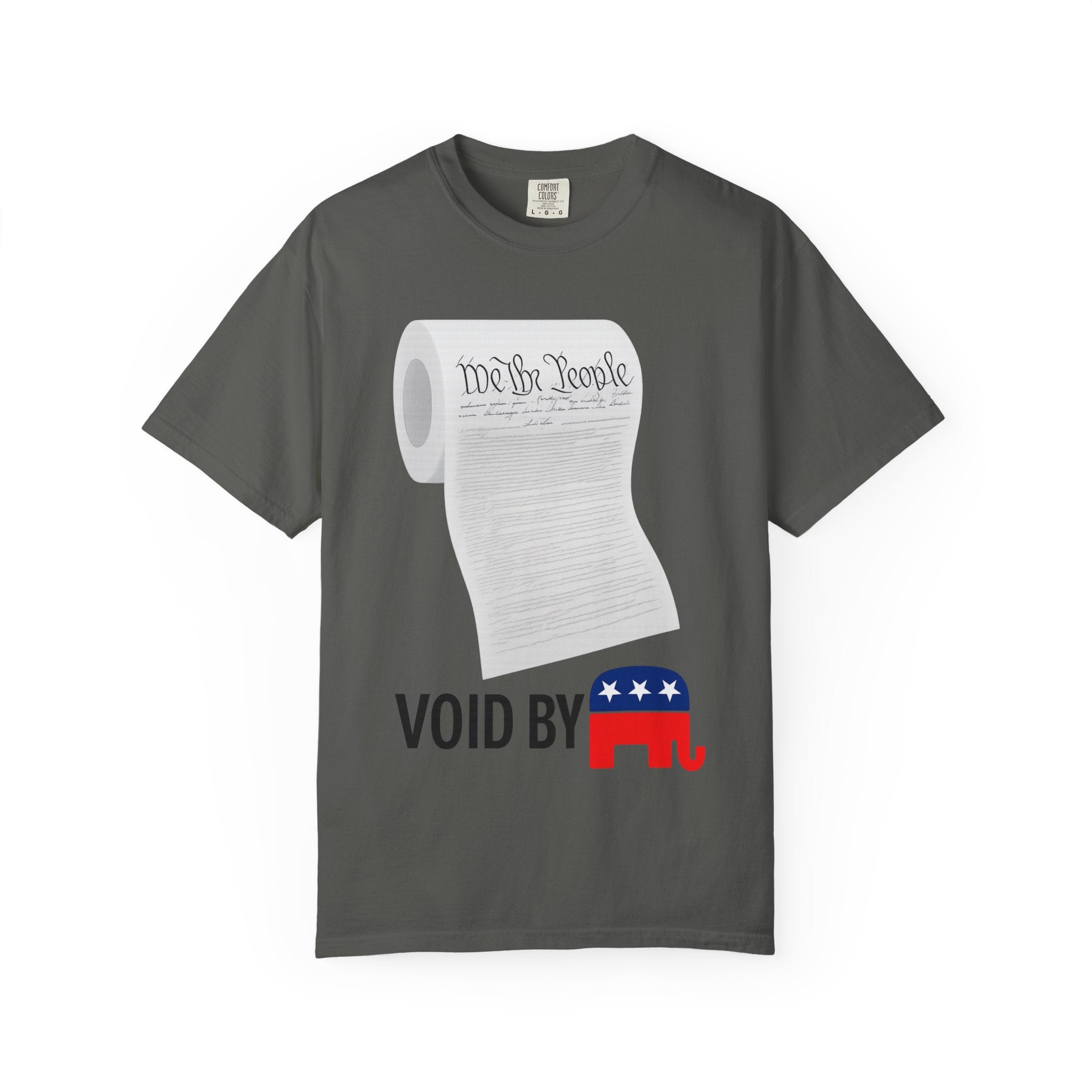"Constitution Toilet Paper" Unisex Garment-Dyed T-shirt