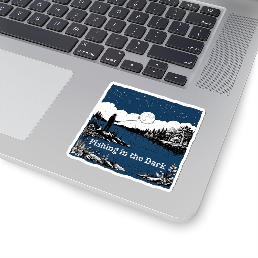"Fishing in the Dark" Sticker — Main
