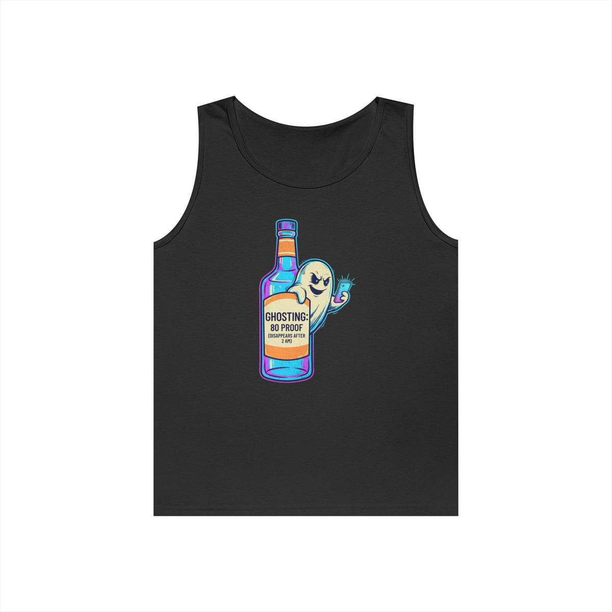 Color: Black | Ghosting Tank Top