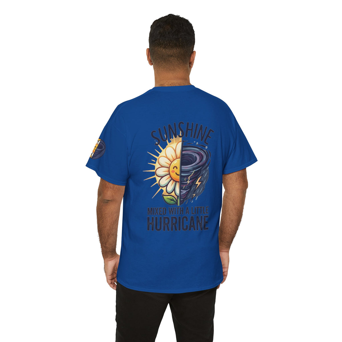 Color: Royal | Sunshine Mixed With A Little Hurricane Premium Graphic Tee