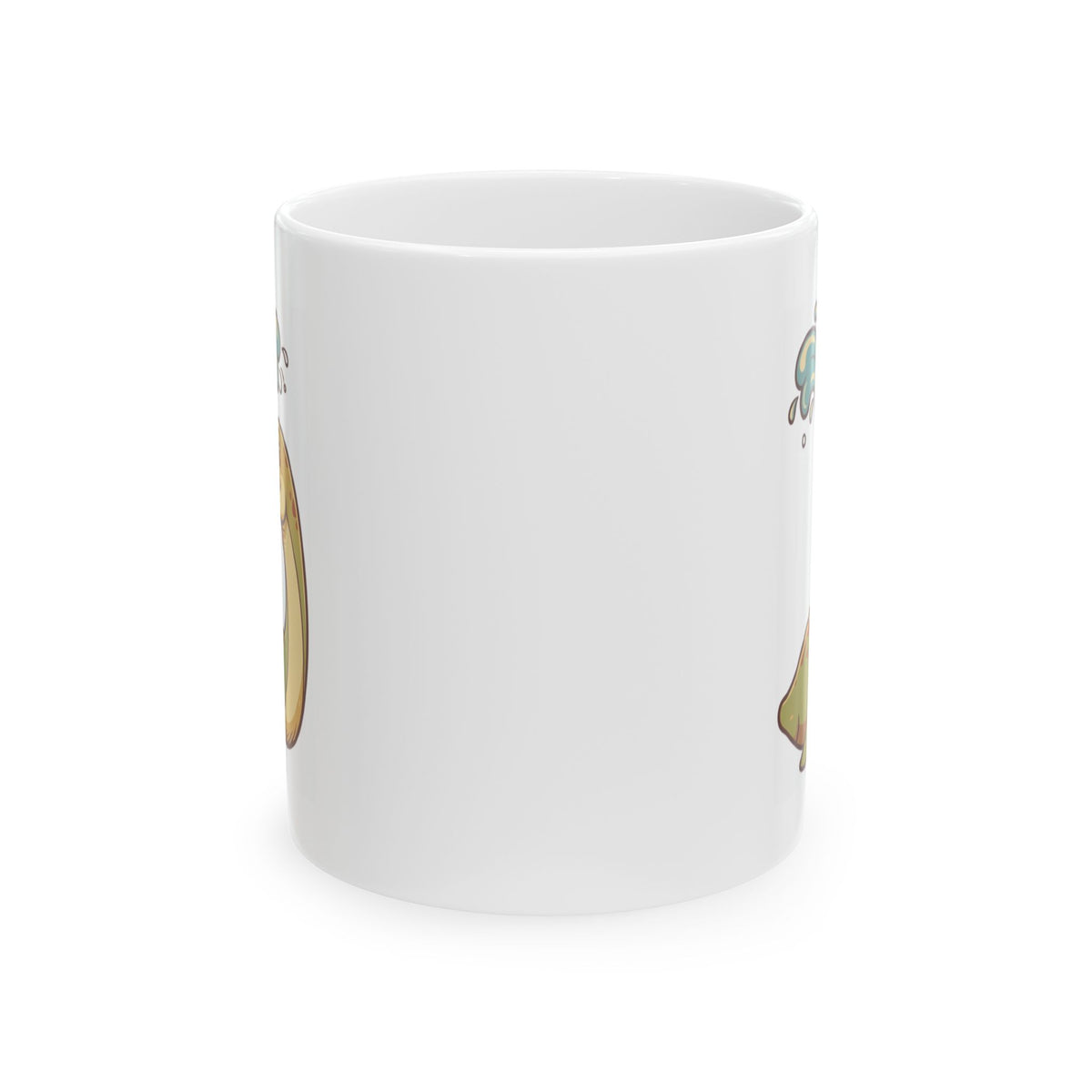 "Champ (Lake Champlain)" White Ceramic Mug — Graphic