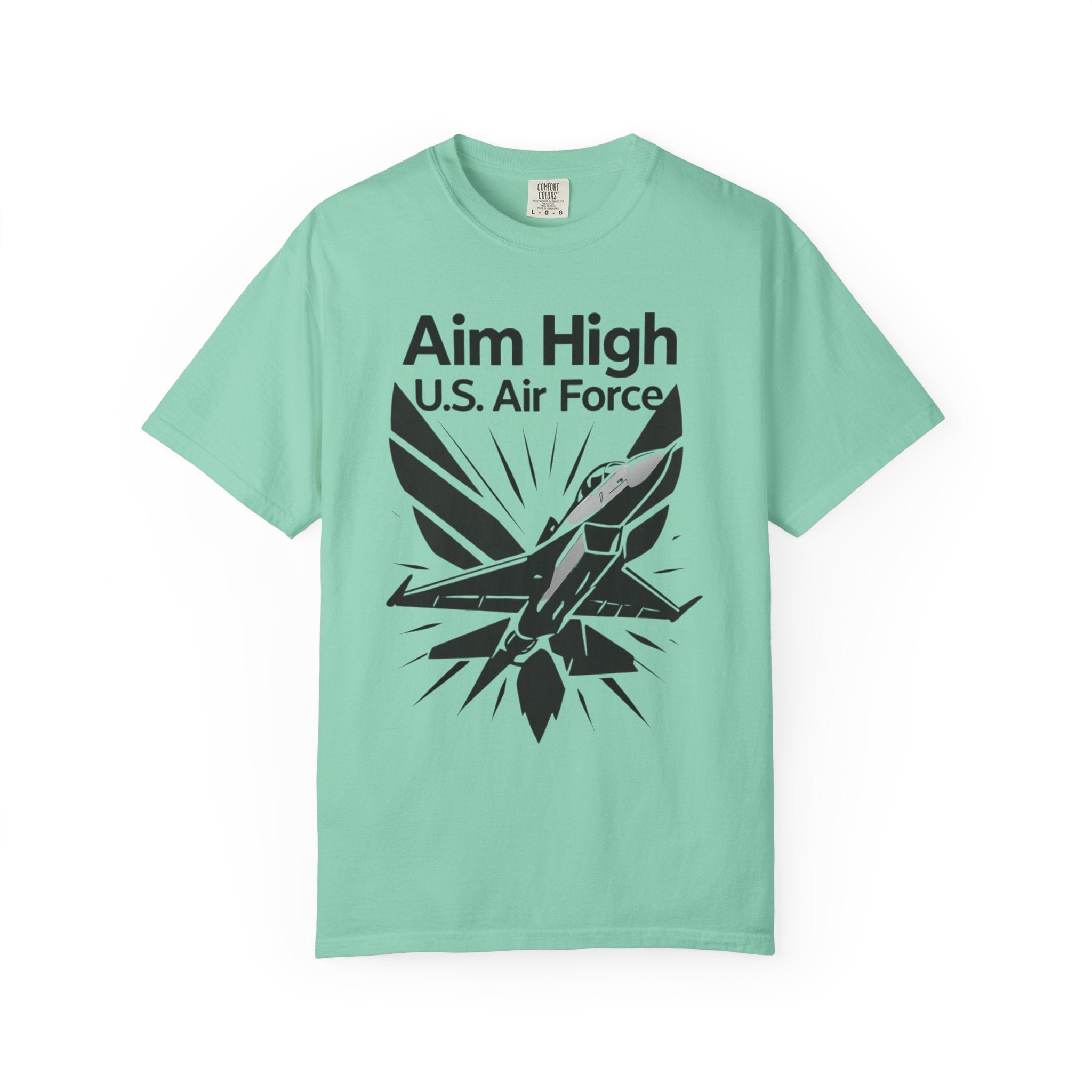 "Aim High" Unisex Garment-Dyed T-shirt