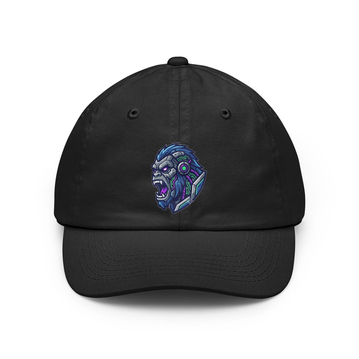 Color: Black | Cyber Gorilla Dad Hat