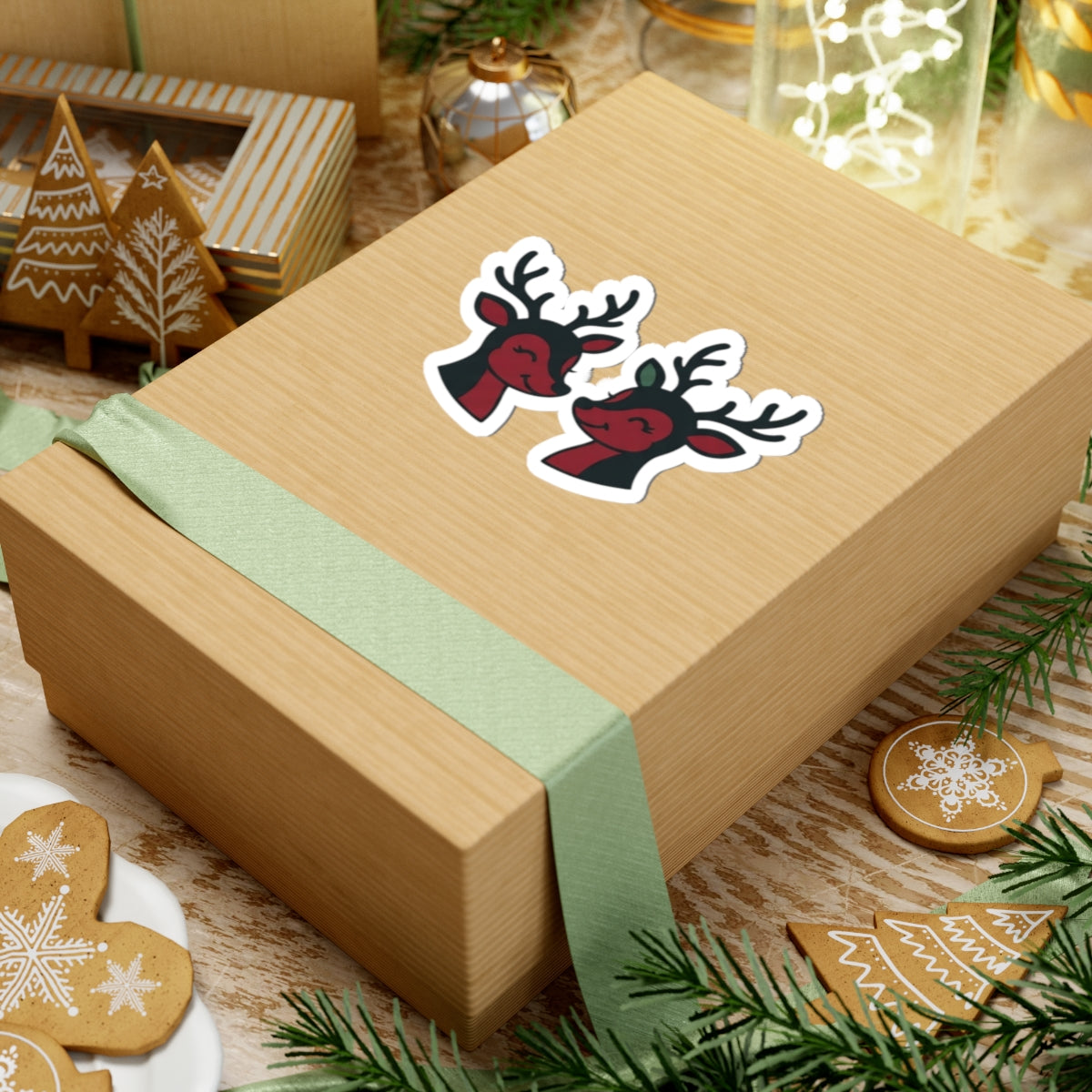 "Bad Decisions Under the Mistletoe" Sticker
