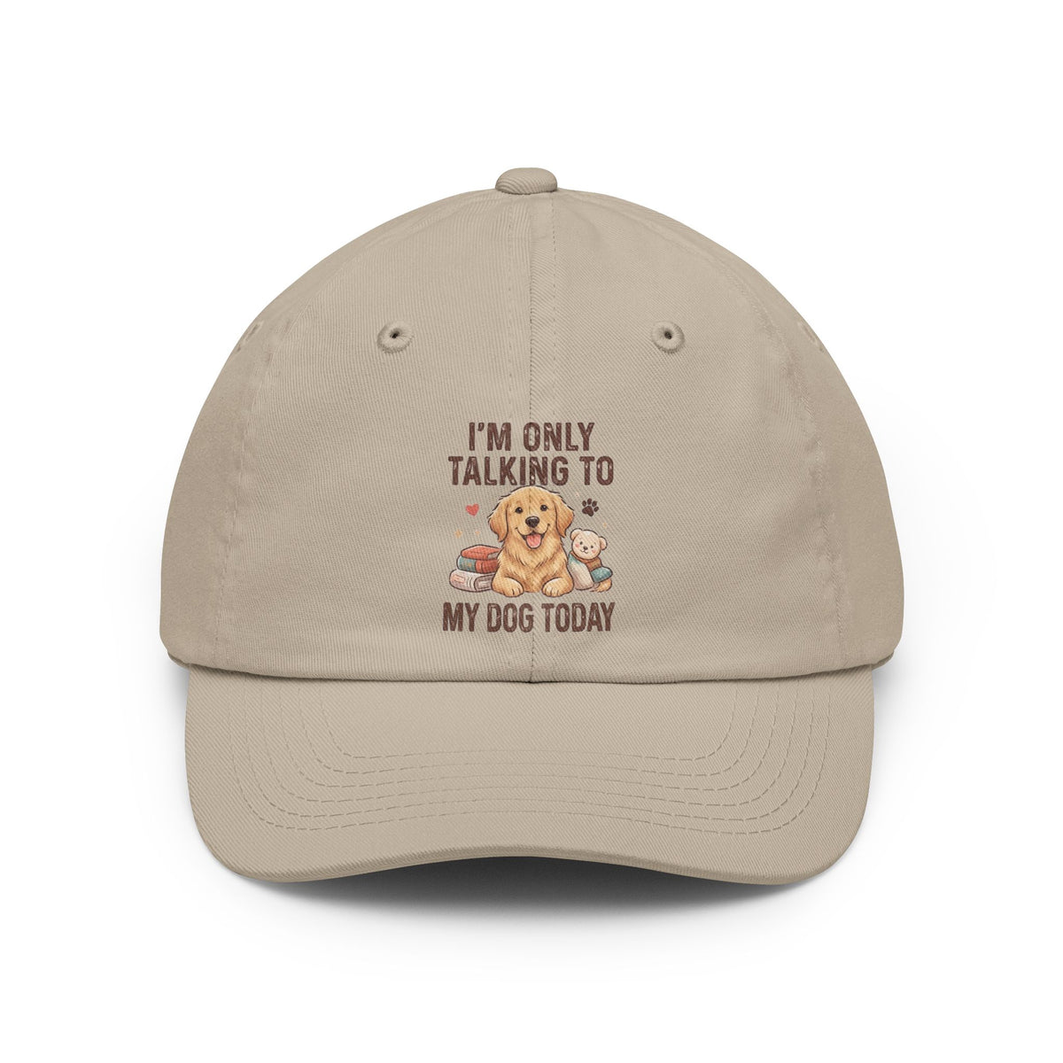 Color: Stone | I'm Only Talking To My Dog Today Dad Hat
