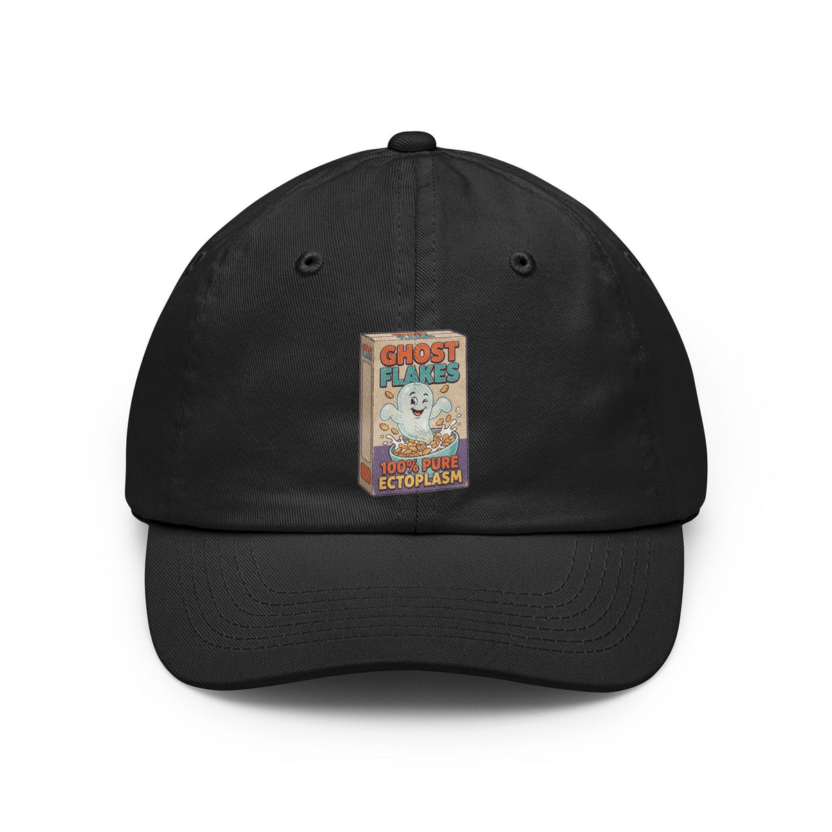 Color: Black | Ghost Flakes Dad Hat