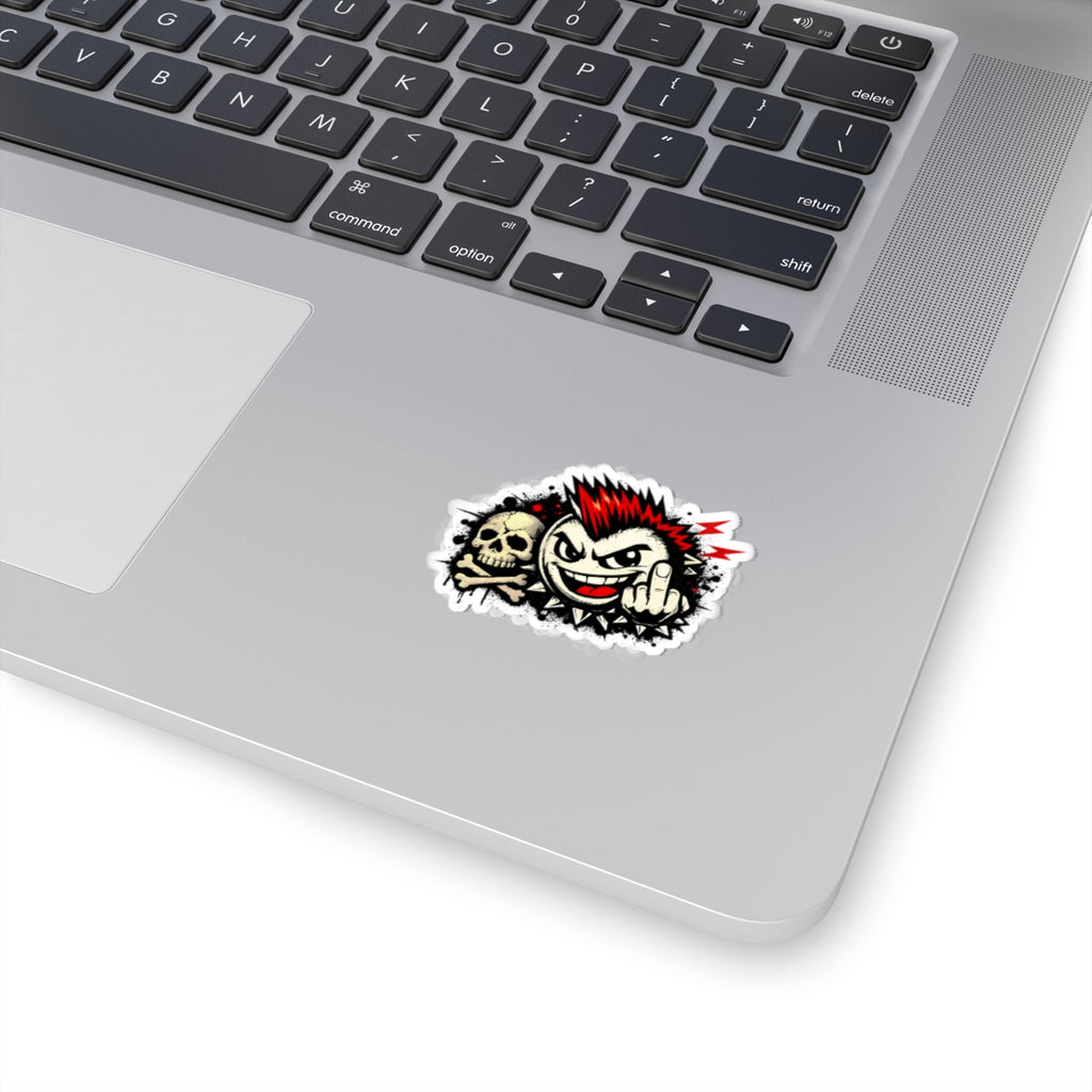 One Finger Opinion | Kiss-Cut Sticker — AttitudeShirts